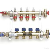Коллектор для теплого пола Рехау для 4 контуров HKV D-4